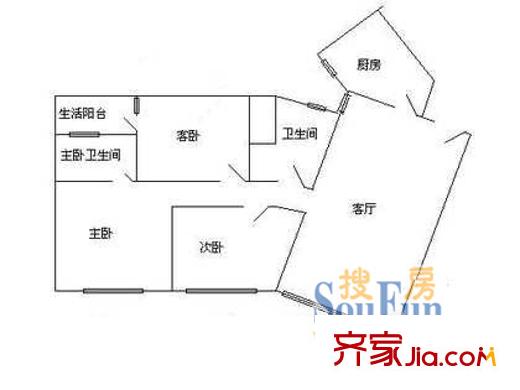 深圳 魯班大廈 戶型圖2