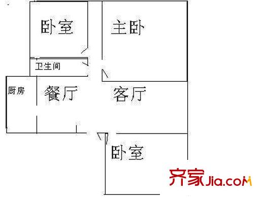 深圳 萬家園 戶型圖5