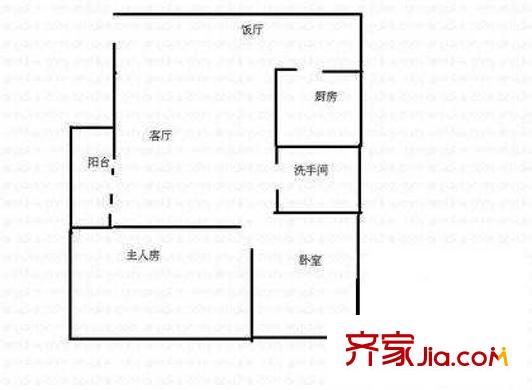 鵬華香域花園 戶型圖