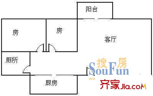 深圳 長景閣 戶型圖1
