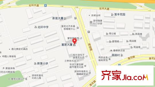 富蓮大廈交通圖