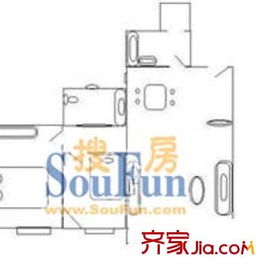 深圳富蓮大廈戶型圖1