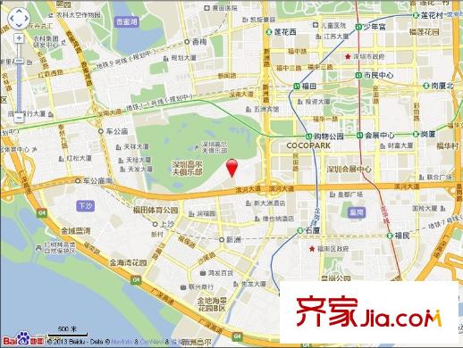 建發(fā)小區(qū)交通圖