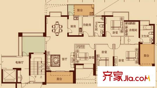 御府名筑 户型图
