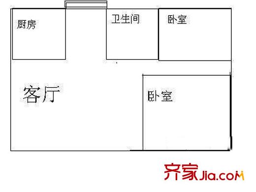 深圳 萬家園 戶型圖2