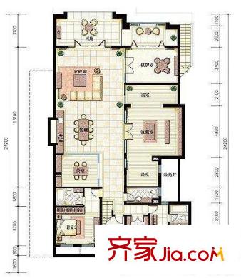 深圳 龍湖山莊 戶型圖