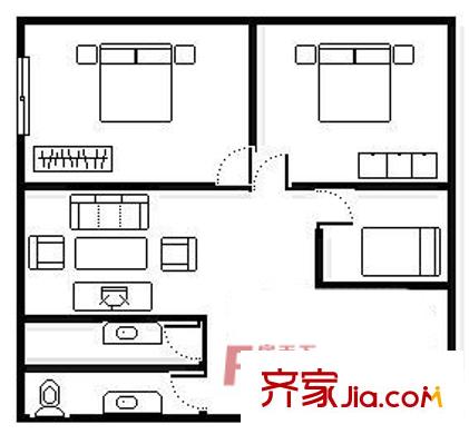 深圳 汽車大院 戶型圖5