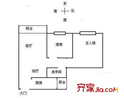 衛(wèi)檢大廈 戶型圖2