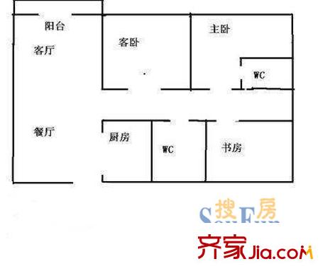 深圳 衛(wèi)檢大廈 戶型圖2