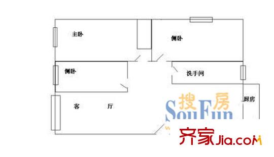 深圳 衛(wèi)檢大廈 戶型圖3