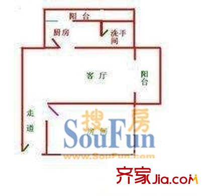 深圳海濱廣場(chǎng)戶型圖1