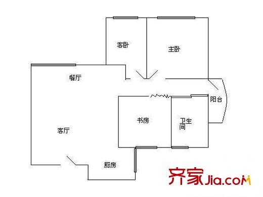 海濱廣場(chǎng) 3室 戶型圖