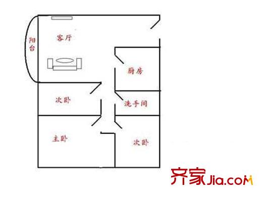 攬翠閣 戶型圖1