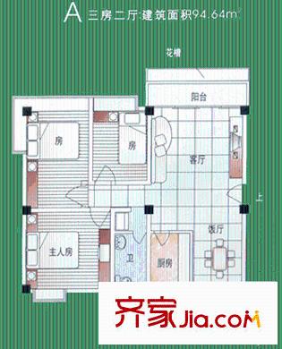 攬翠閣 戶型圖3
