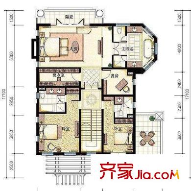 深圳 龍湖山莊 戶型圖