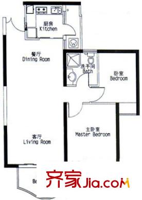 衛(wèi)檢大廈 戶型圖1