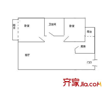 慶典大廈 戶型圖2