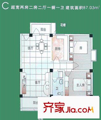 攬翠閣 戶型圖5