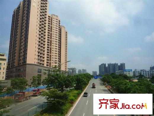 卓越皇后道配套圖周邊新區(qū)大道（2013-9-12）