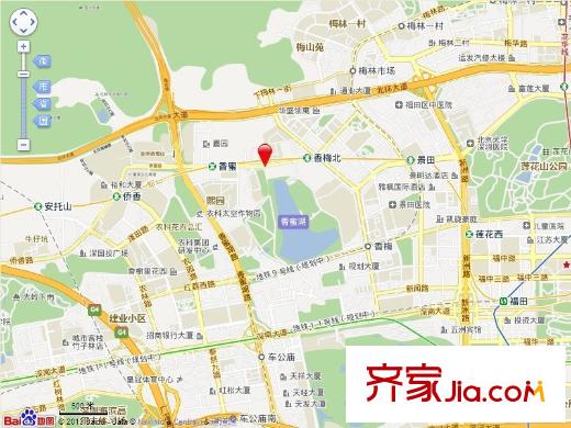 特發(fā)小區(qū)交通圖