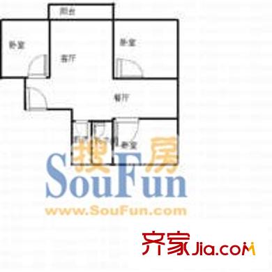 深圳 怡海花园 户型图