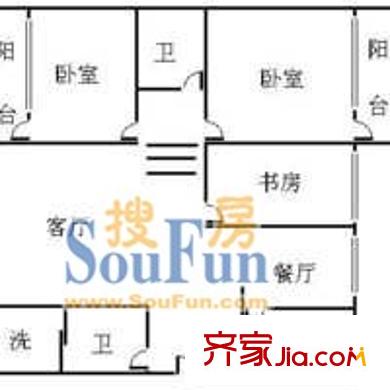 深圳 怡海花园 户型图