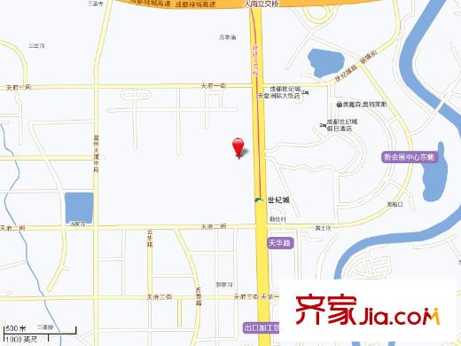 花樣年香年廣場(chǎng)交通圖區(qū)域