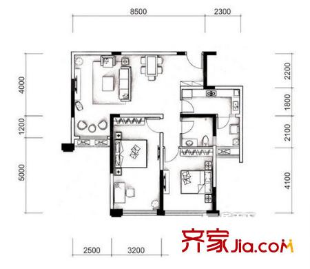 城南優(yōu)品道廣場戶型圖戶型圖 