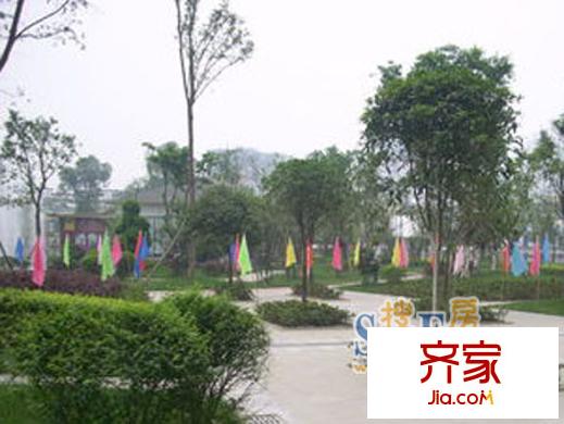 澳林春天外景圖