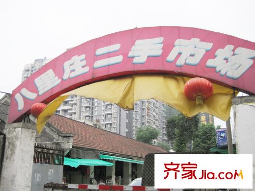 寶泰家園配套圖周邊 八里莊二手商場(chǎng)