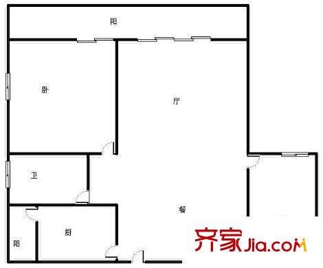 天府長城柏南郡戶型圖2室 戶型圖 2室2廳1衛(wèi)1廚