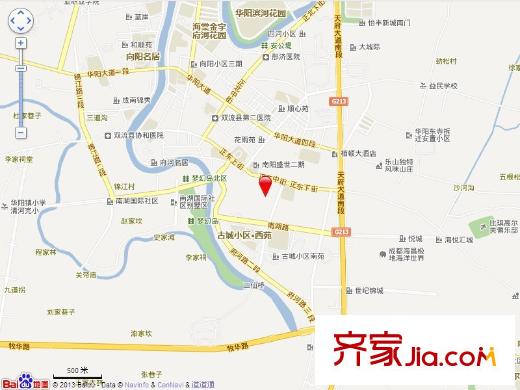 南陽錦城交通圖