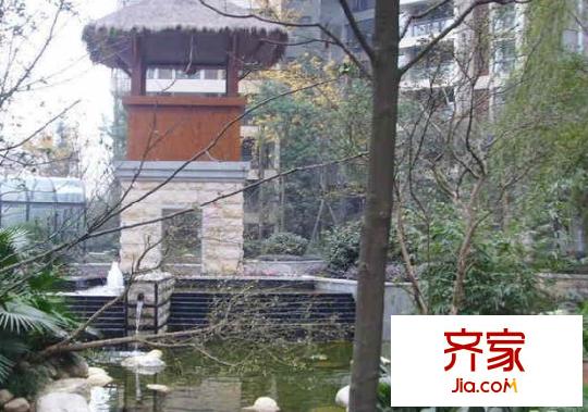 南陽(yáng)錦城外景圖