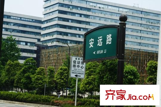 奧克斯廣場配套圖周邊路牌（2011.6.20）