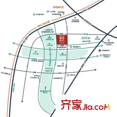 城南優(yōu)品道廣場交通圖交通區(qū)位圖