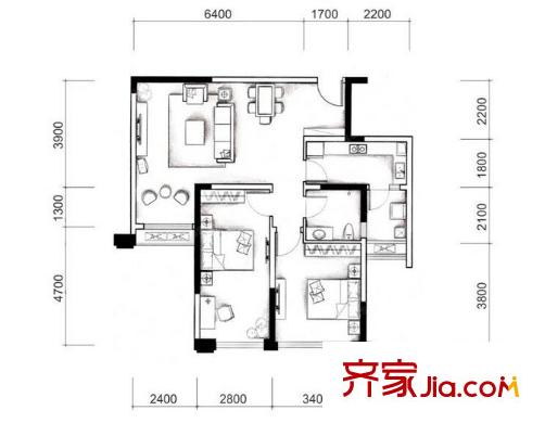 城南優(yōu)品道廣場戶型圖戶型圖 