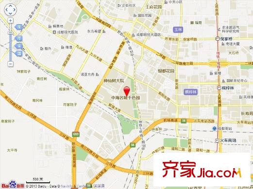 中海名城交通圖