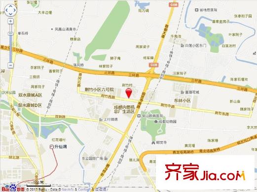 蓉鐵花園交通圖