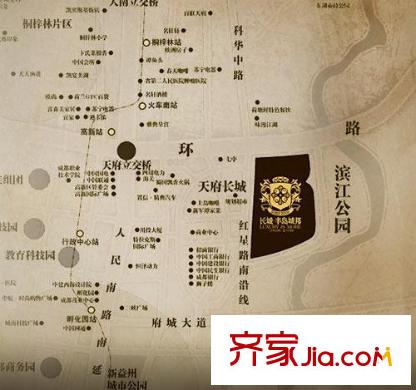長城半島城邦交通圖區(qū)位圖