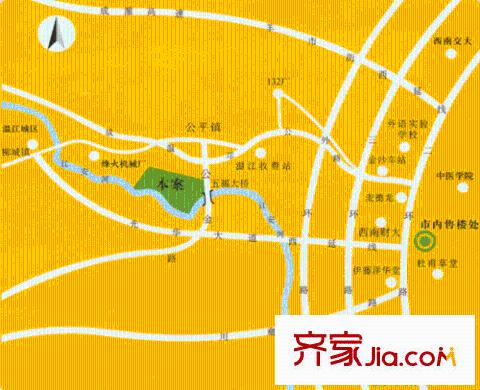 森宇音樂花園交通圖