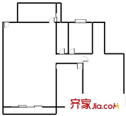 錦繡光華 3室 戶型圖