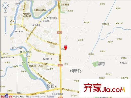 萬科海悅匯城交通圖電子坐標圖