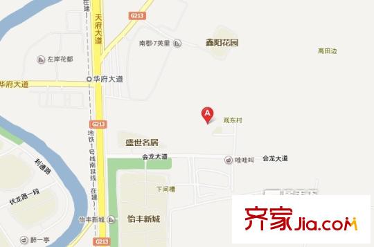 萬科海悅匯城交通圖