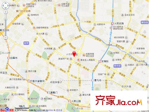 錦城華府電子地圖