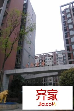 天際首府小區(qū)入口現(xiàn)房實(shí)景（2015-03-25）