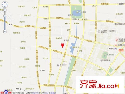 貴通御苑映月灣電子地圖