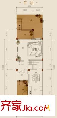 錦鎮(zhèn)2期錦璽二期33號樓A型首層 4室3廳4衛(wèi)1廚