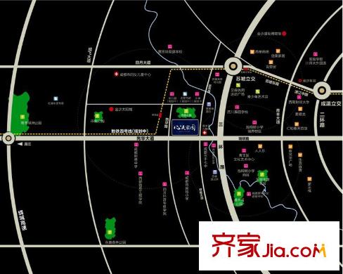 陽城心靈家園區(qū)位圖