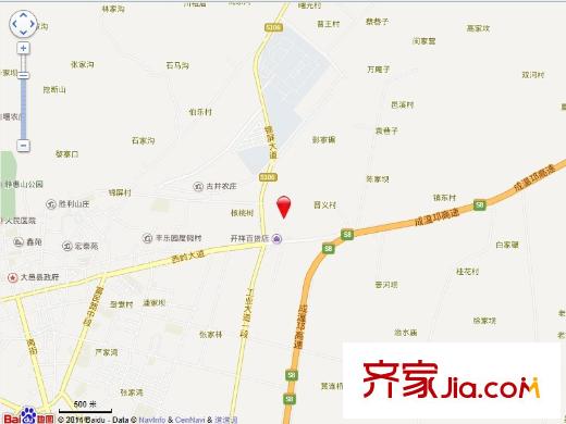 星星卡納灣畔電子地圖