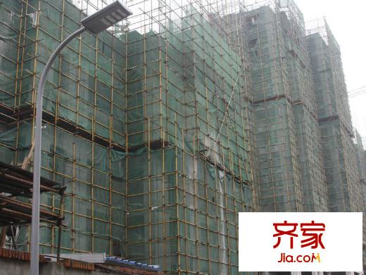 蓉城勝景施工現(xiàn)場